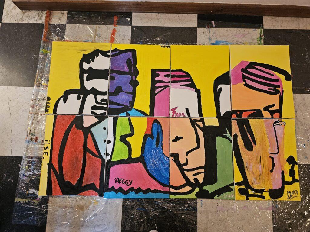 groot schilderij