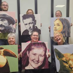 portret groep
