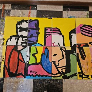 groot schilderij